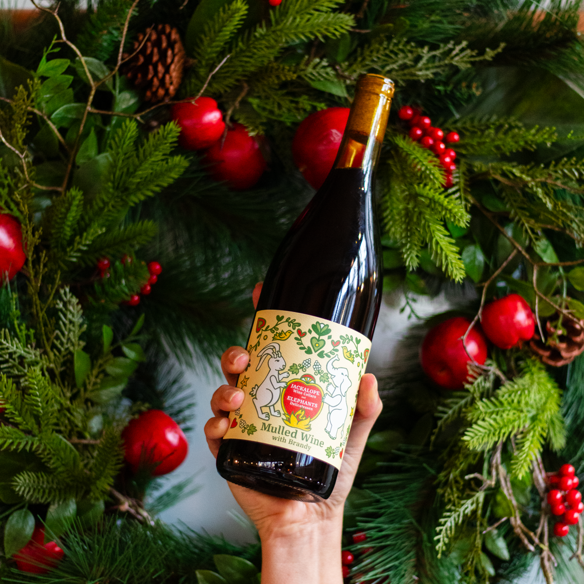 Jackalope Wine Cellars x Elephants Delicatessen Mulled Wine Gift Set