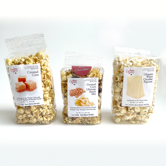Cranberry Sweets Popcorn Trio