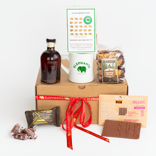 Elephants Delicatessen Coffee & Chocolate Gift Box