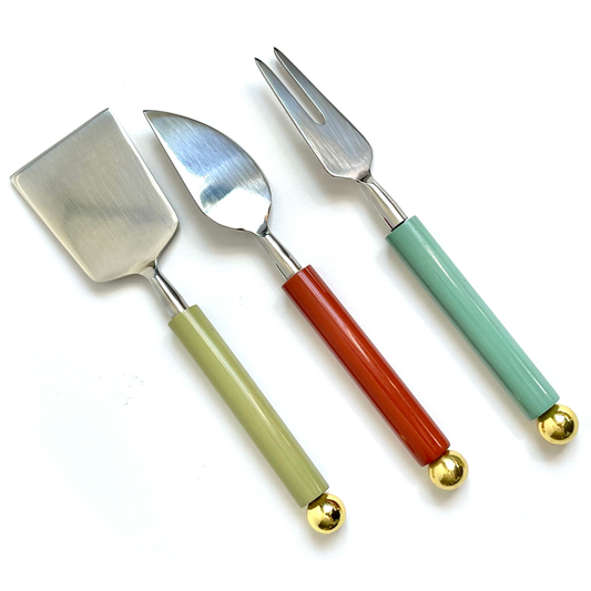 Hazel Mazel Cheese Knives Set of 3