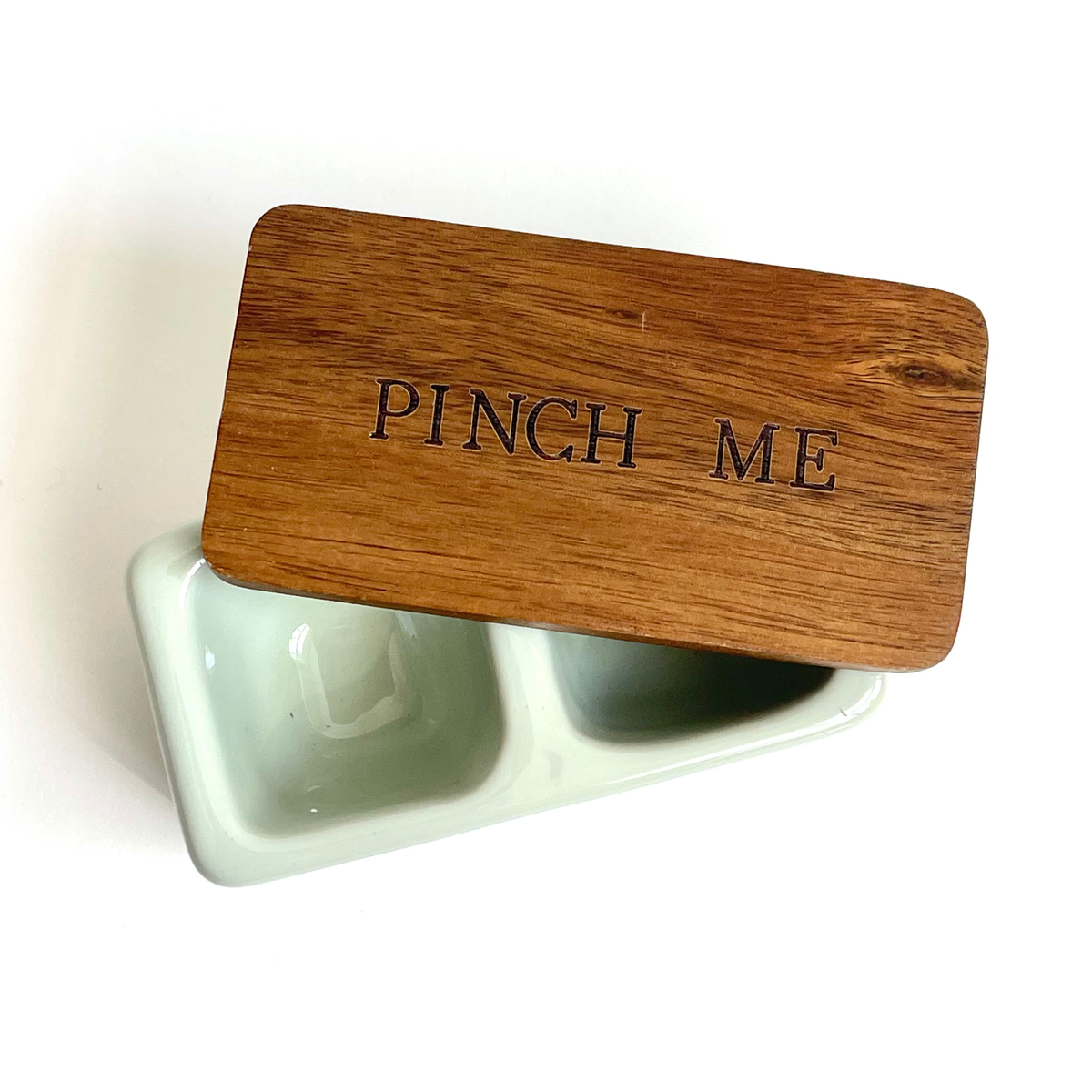 Hazel Mazel Pinch Me Salt & Pepper Cellar