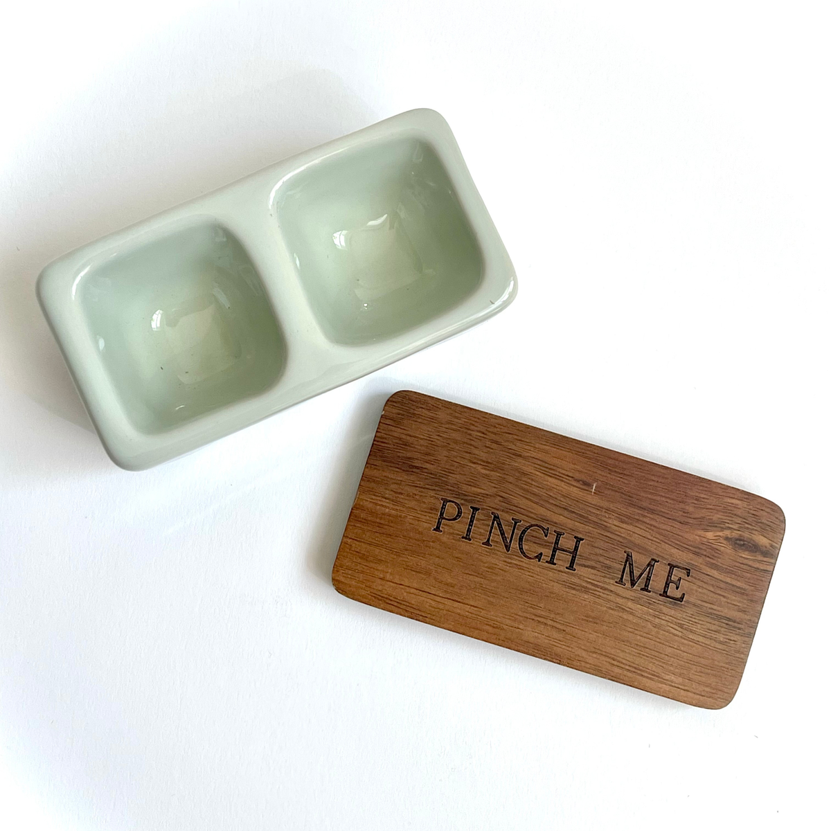 Hazel Mazel Pinch Me Salt & Pepper Cellar