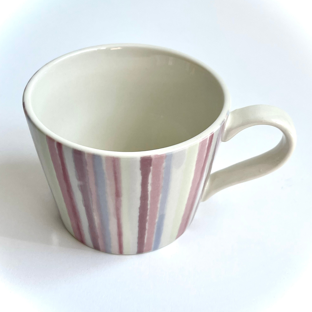 Hazel Mazel Pink Striped Mug