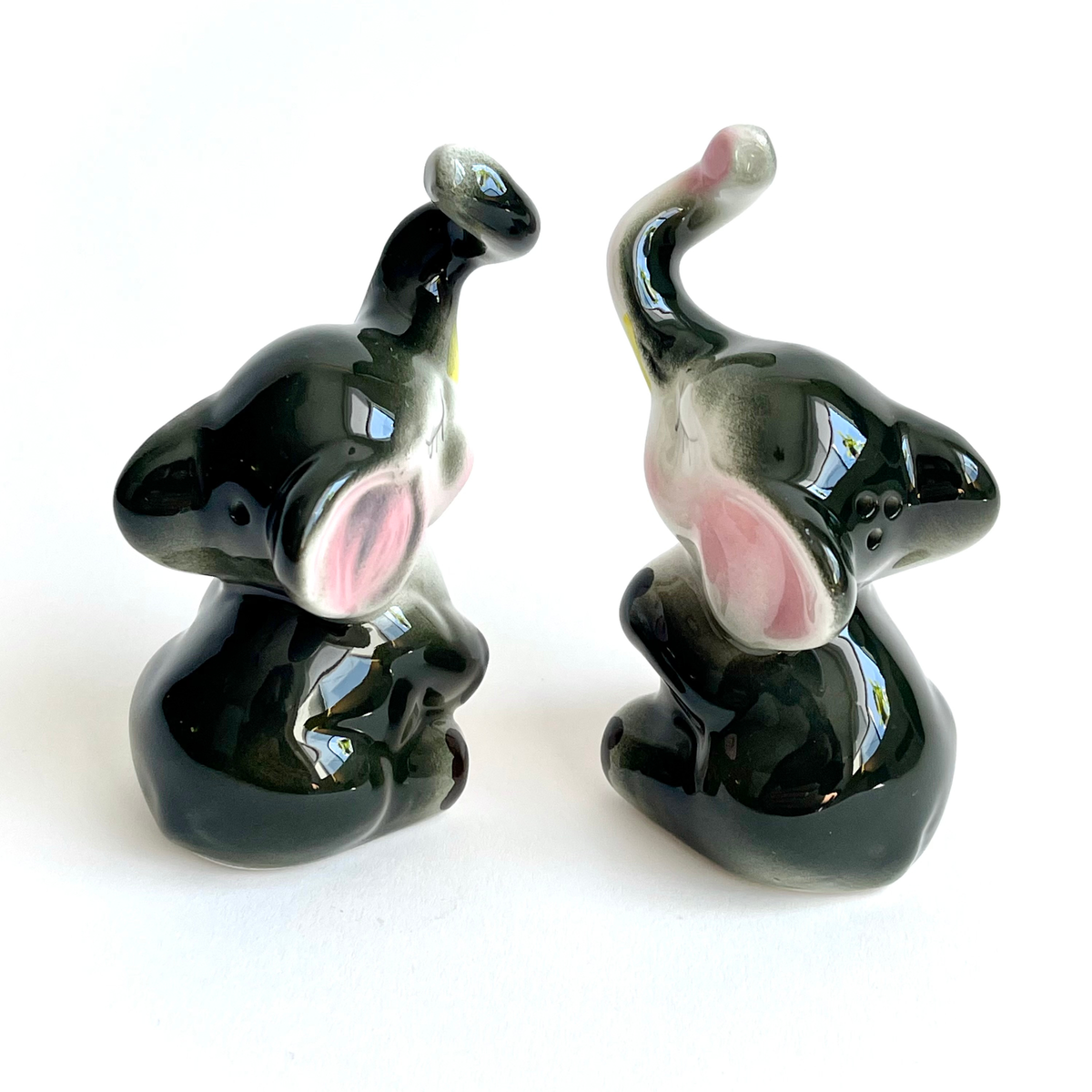 Hazel Mazel Vintage Elephant Salt & Pepper Shakers