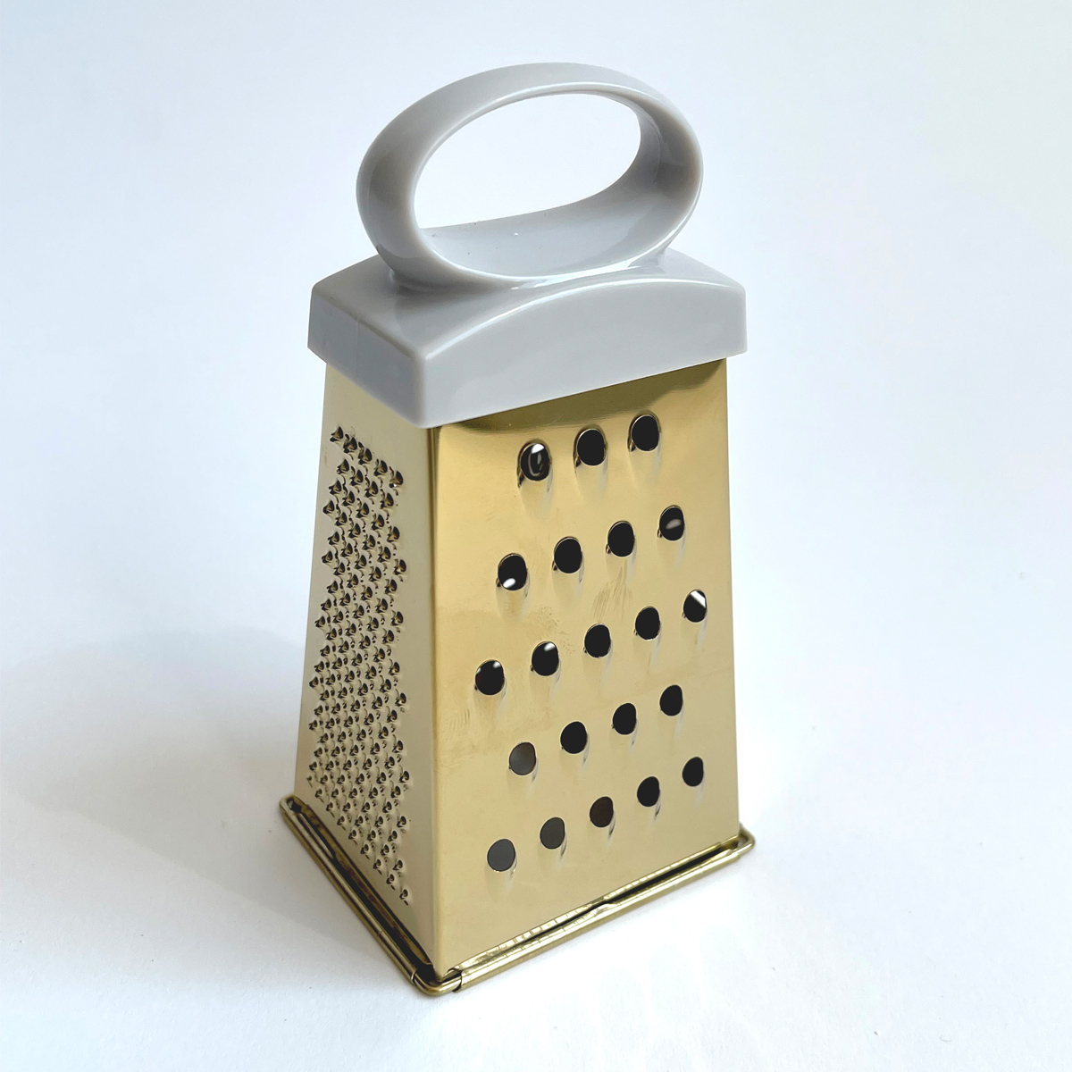 Creative Co-Op Mini Gold Cheese Grater