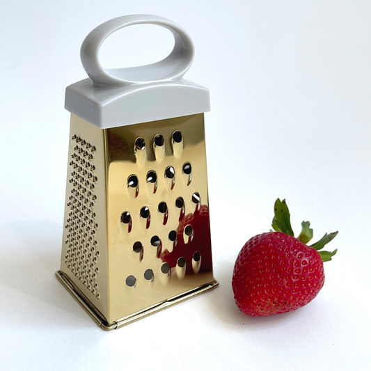 Creative Co-Op Mini Gold Cheese Grater