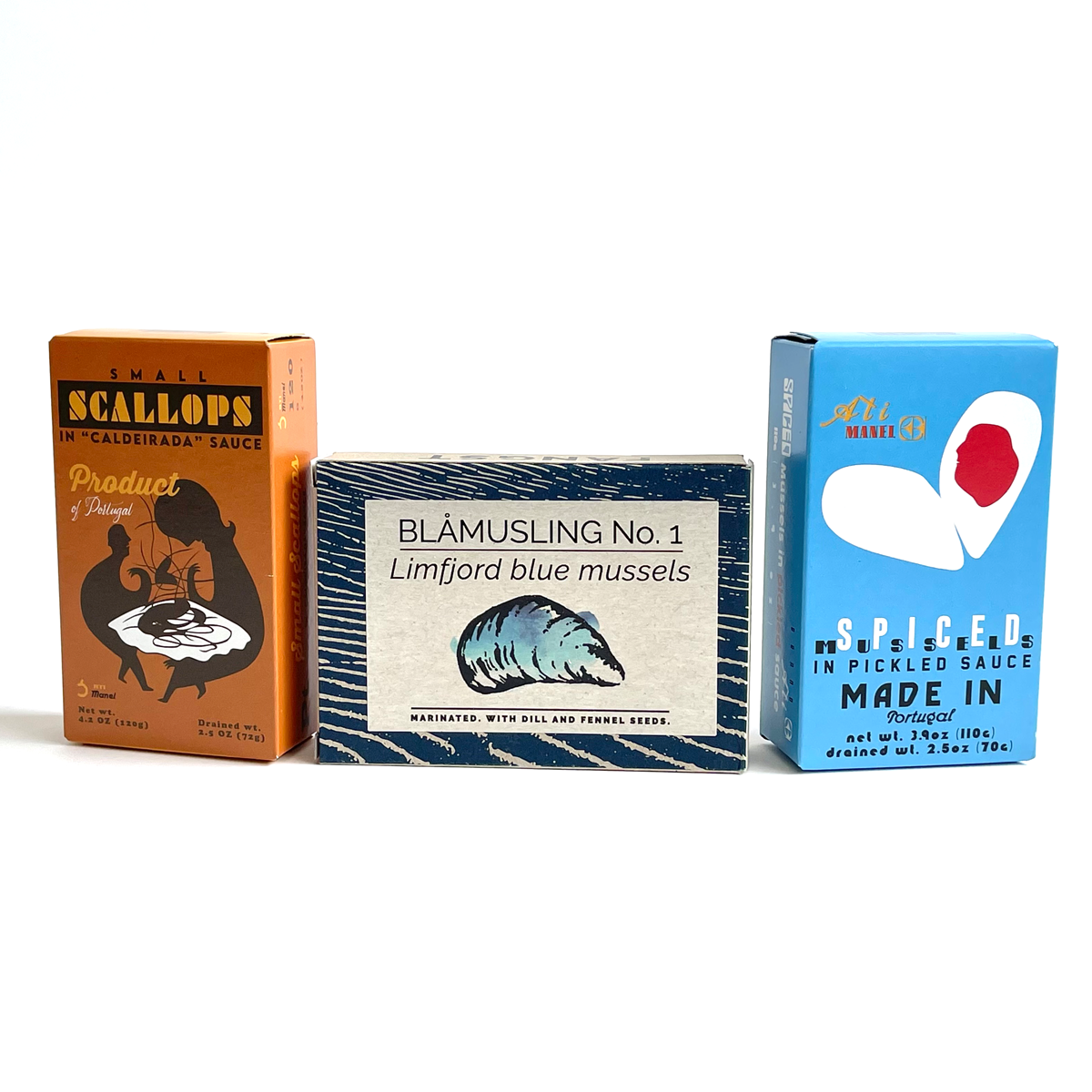 Tinned Fish Trio