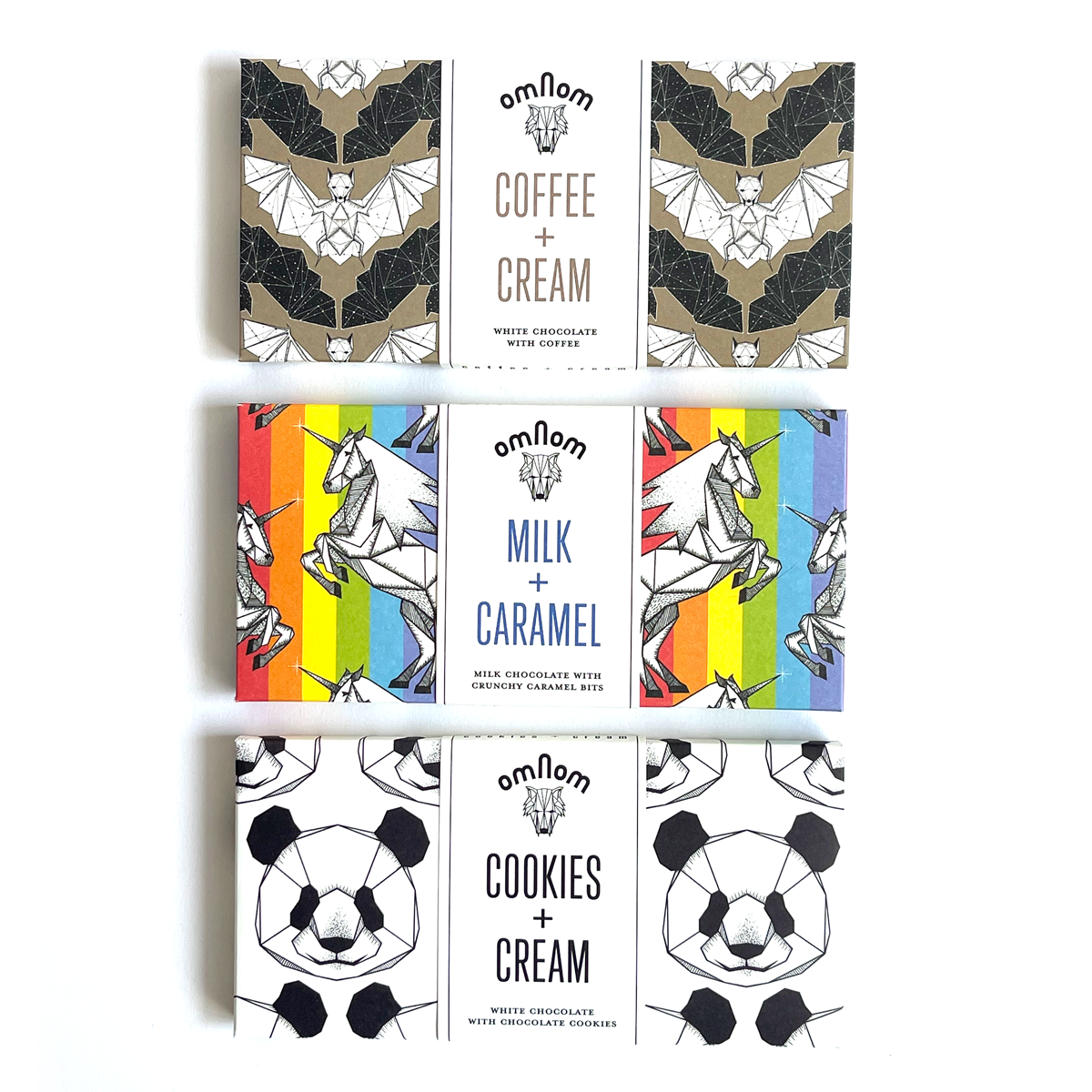 Omnom Chocolate Bar Trio