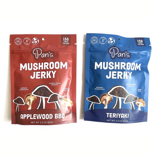 Pan's Mushroom Jerky Duo