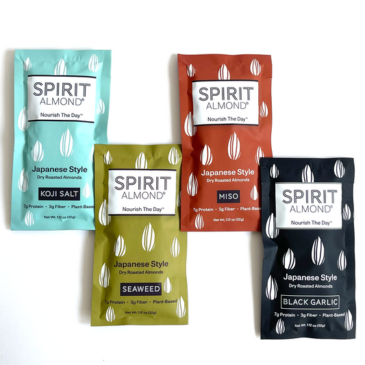 Spirit Almond - Japanese Style Dry Roasted Almond Assortment