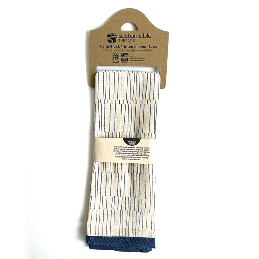 Sustainable Threads Kitchen Towel Tea Break