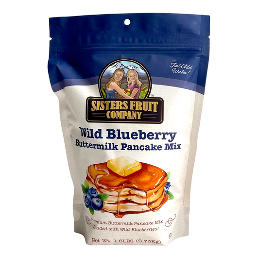 Sisters Fruit Company Wild Blueberry Pancake Mix