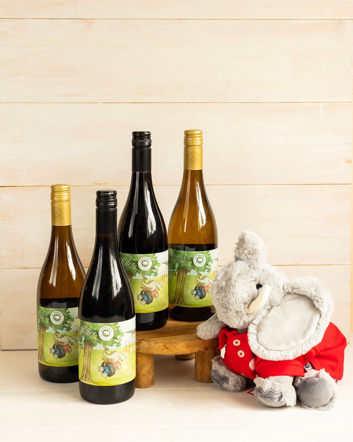 Elephants Delicatessen and Stoller Vineyards Pinot Noir