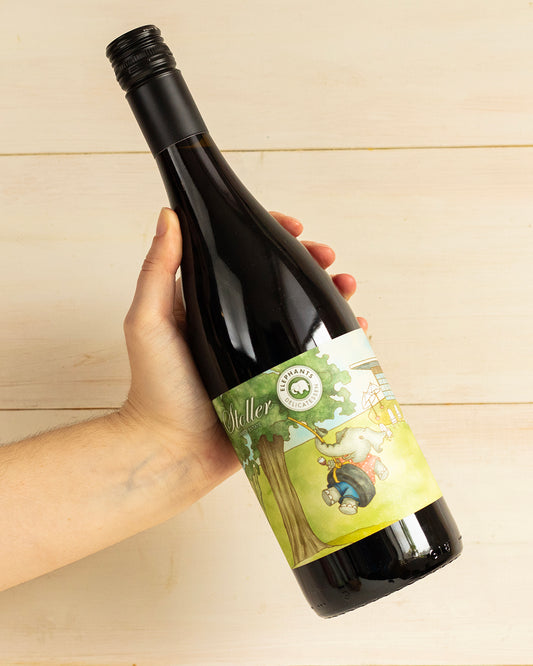 Elephants Delicatessen and Stoller Vineyards Pinot Noir