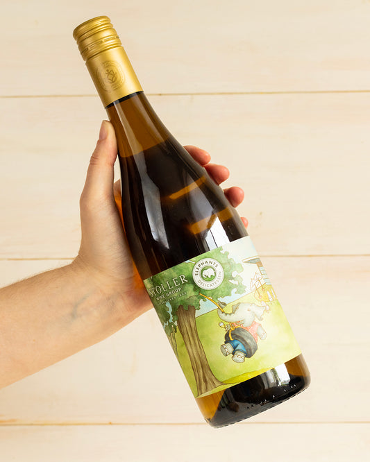 Elephants Delicatessen and Stoller Vineyards Pinot Gris
